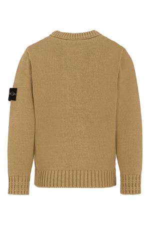 maglione in cotone beige STONE ISLAND KIDS | K2S165100019S01A2V0095